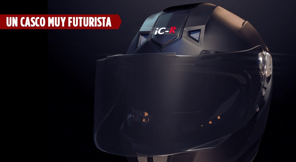 UN CASCO MUY FUTURISTA - Biker