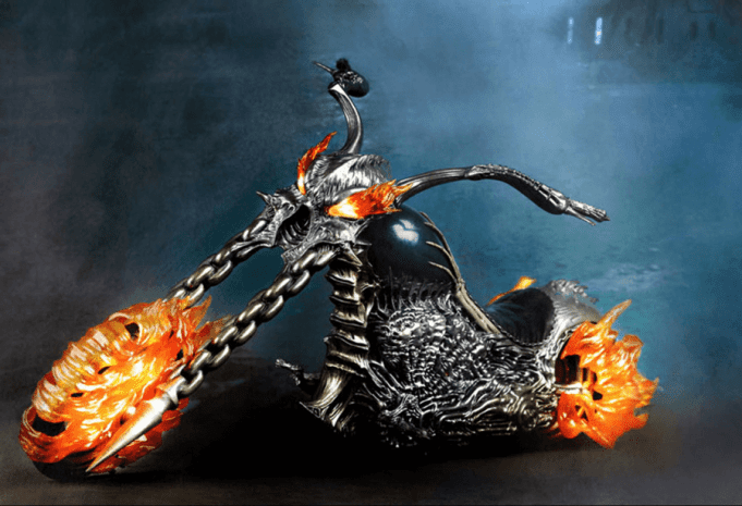 vengador fantasma moto