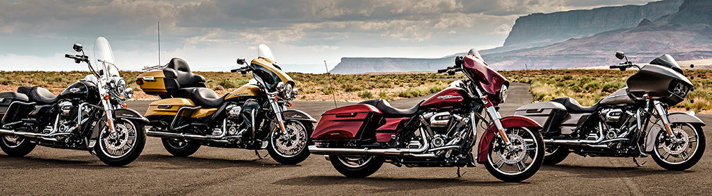 Los modelos Touring de Harley-Davidson 2017