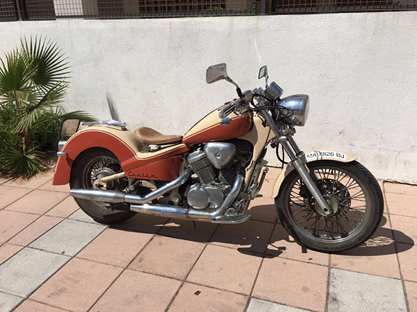 no es cualquier Honda Shadow 1992