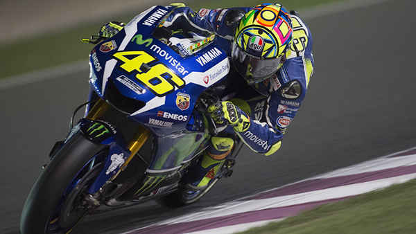 Valentino Rossi a sus veinte años en el motociclismo