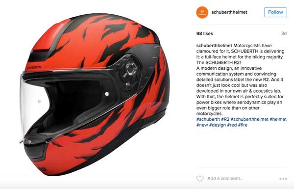 Casco Schuberth R2