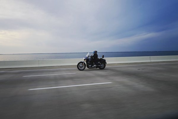 Errores al conducir moto